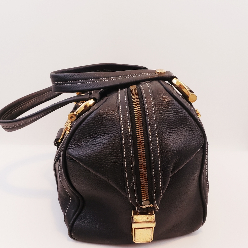 Gucci Aviation Leather Handbag - Picture 14 of 16